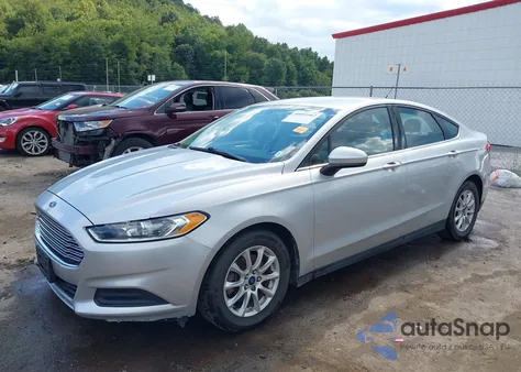 2016 Ford Fusion S from USA, damaged, VIN 3FA6P0G79GR398723